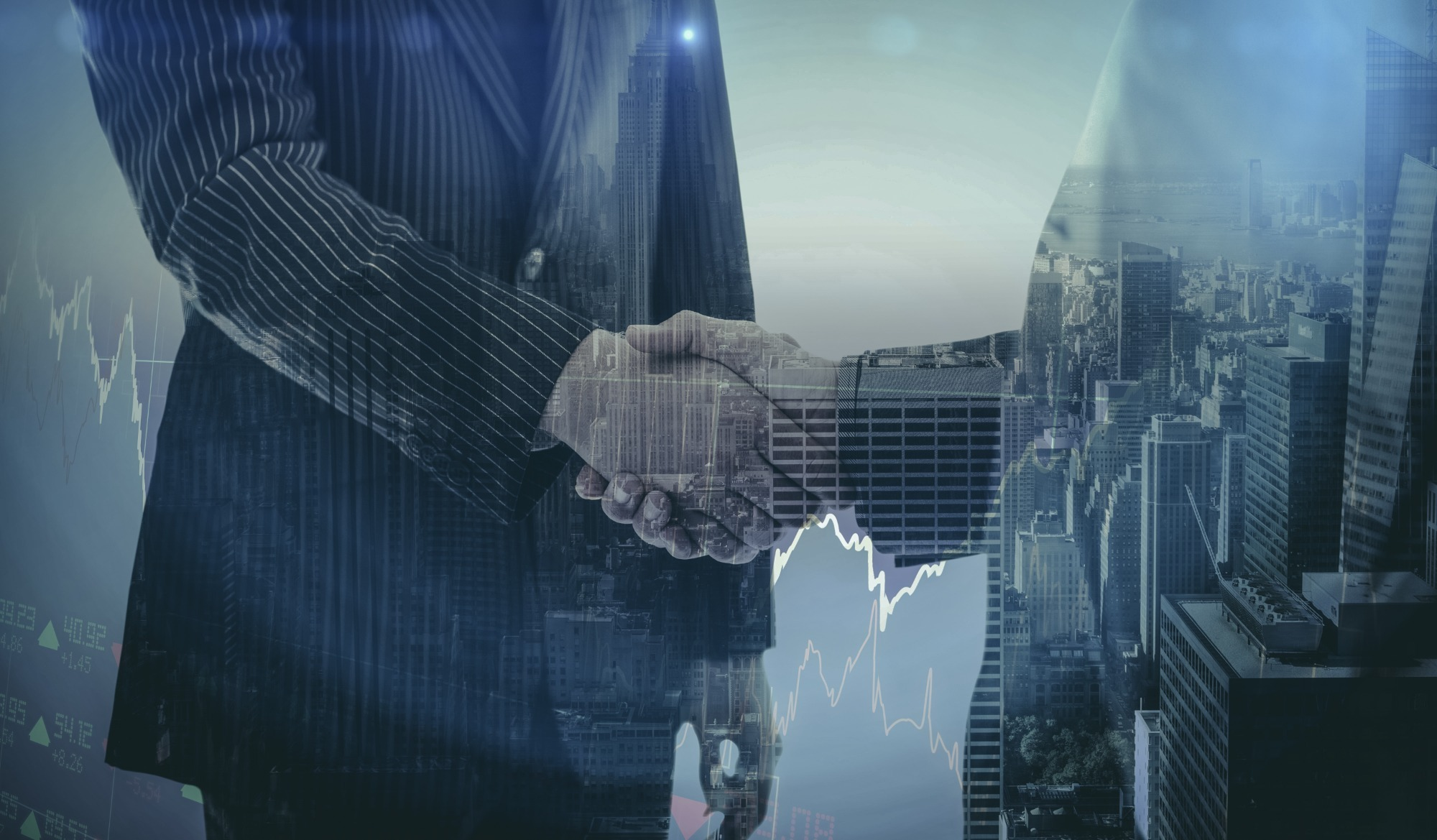 Contact abstract background